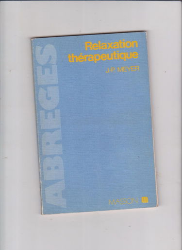 Relaxation thérapeutique
