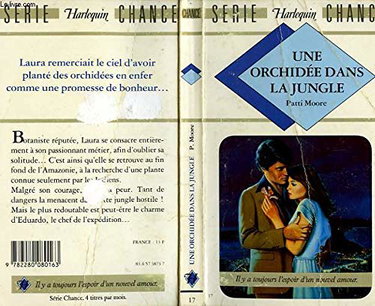 Couverture de Une Orchidée dans la jungle (Harlequin)
