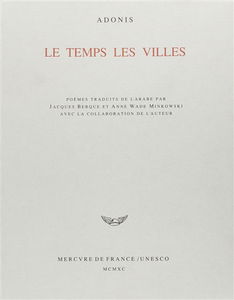Le temps des villes : poèmes