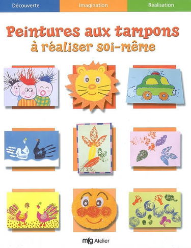 Peintures aux tampons à réaliser soi-même