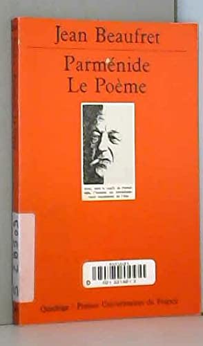 Parménide : Le Poème