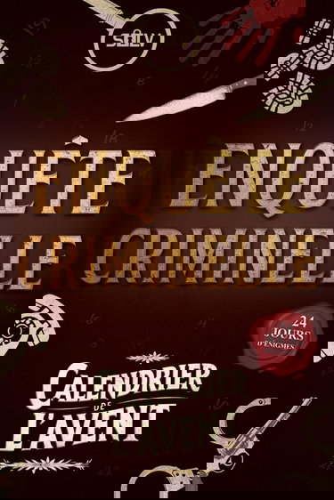 Calendrier de l’avent Enquêtes criminelles: Une Murder Party immersive à résoudre seul ou en famille (Livre jeu pour adultes)