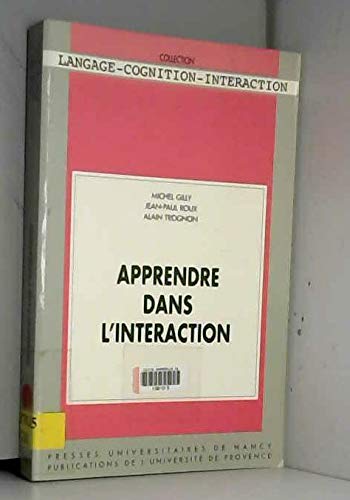 Apprendre dans l'interaction : analyse des médiations sémiotiques