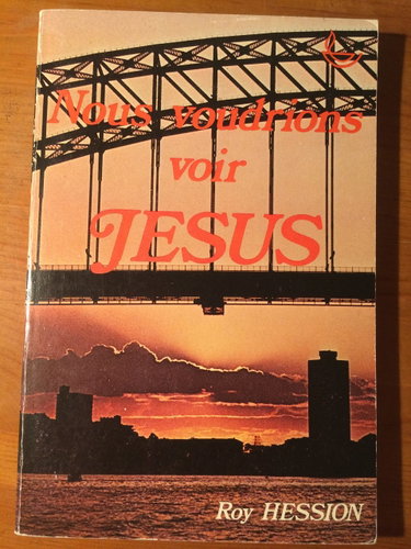Couverture de Nous voudrions voir Jésus