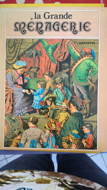 Couverture de La Grande ménagerie par Michèle Kahn