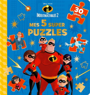 Couverture de Les Indestructibles 2 : mes 5 super puzzles