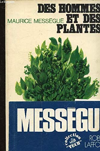 Couverture de Des hommes et des plantes.