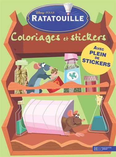 Ratatouille : coloriages et stickers