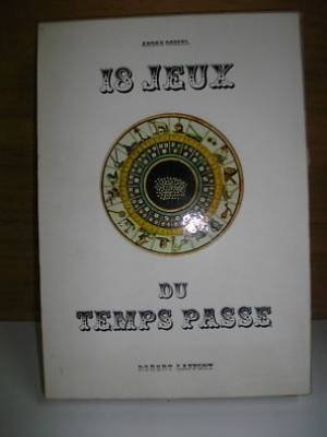 Couverture de Andre rossel 18 jeux du temps passe