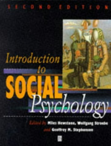 Couverture de Introduction to Social Psychology: A European Perspective