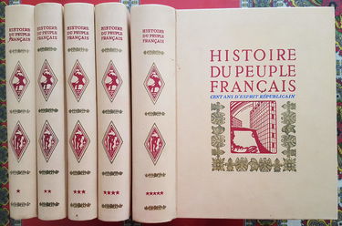 Histoire du peuple français 5 vol.