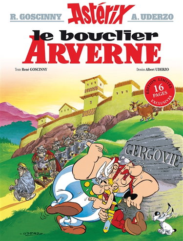 Couverture de Une aventure d'Astérix. Vol. 11. Le bouclier arverne