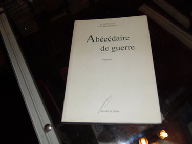 Abécédaire de guerre : Fragments