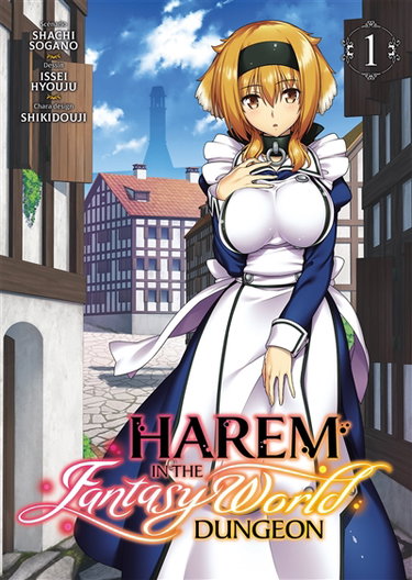 Couverture de Harem in the fantasy world dungeon. Vol. 1