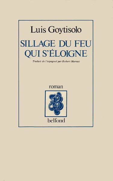 Couverture de Sillage du feu qui s'éloigne