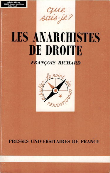 Les Anarchistes de droite
