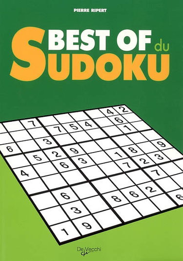 Couverture de Best of du sudoku : 200 grilles du débutant au niveau 2 par Pierre Ripert