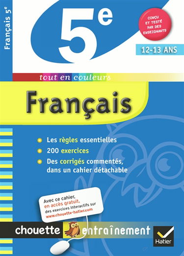 Français 5e, 12-13 ans