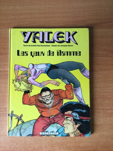 Couverture de Les Yeux de flamme (Yalek)