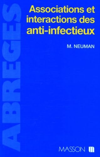Associations et interactions des anti-infectieux
