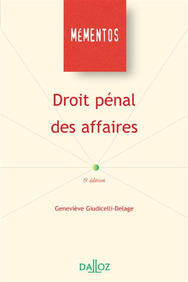 Droit pénal des affaires