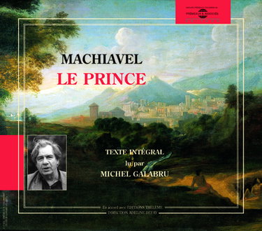 Couverture de Machiavel, le prince par Michel Galabru