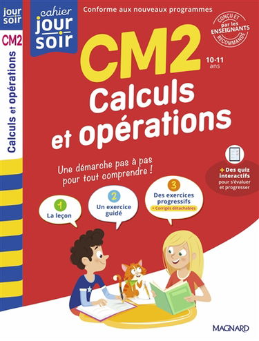 Calculs et opérations CM2, 10-11 ans