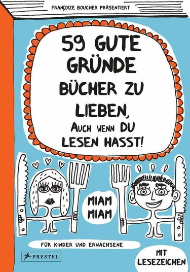 Couverture de 59 gute Gründe Bücher zu lieben, auch wenn du Lesen hasst!