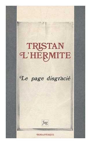 Couverture de Le Page disgracié par Tristan L'Hermite