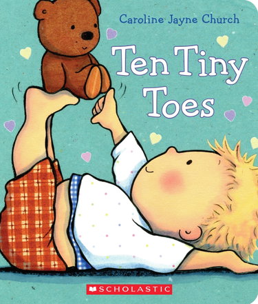 Couverture de Ten Tiny Toes par Caroline Jayne Church