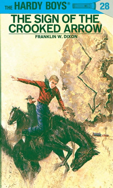 Couverture de Hardy Boys 28: the Sign of the Crooked Arrow