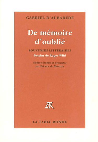 De mémoire d'oublié