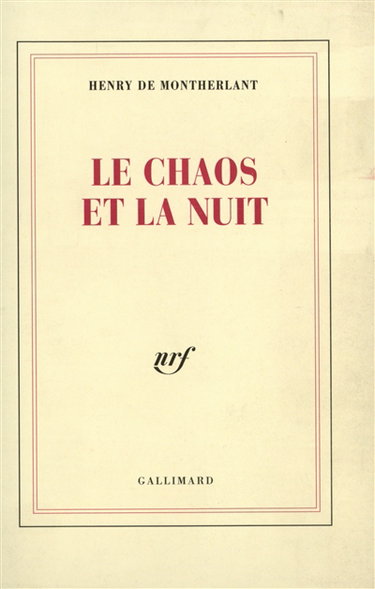 Le Chaos et la nuit
