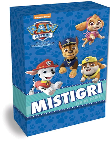 Couverture de Paw Patrol, la Pat' Patrouille : mistigri : jeu de paires par Nickelodeon
