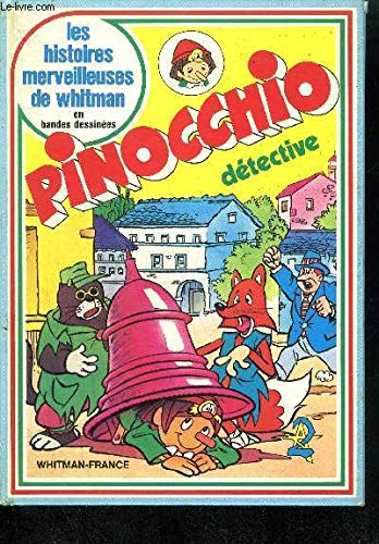 Couverture de Pinocchio détective (Les Histoires merveilleuses de Whitman en bandes dessinées)