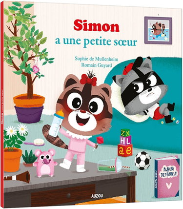 Couverture de Simon a une petite soeur par Sophie de Mullenheim