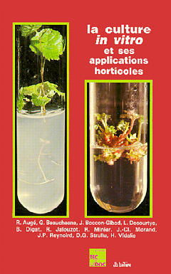 La Culture in vitro : et ses applications horticoles