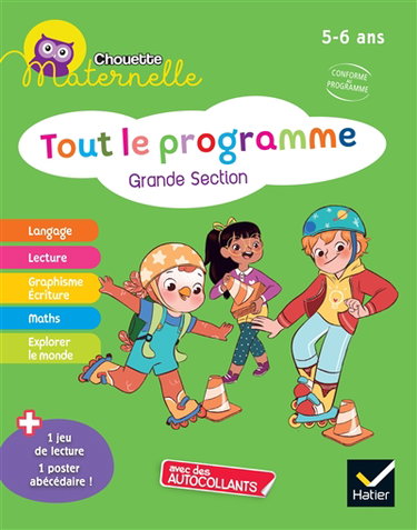 Couverture de Tout le programme grande section, 5-6 ans : conforme au programme