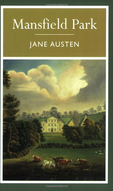 Couverture de Mansfield Park par Jane Austen