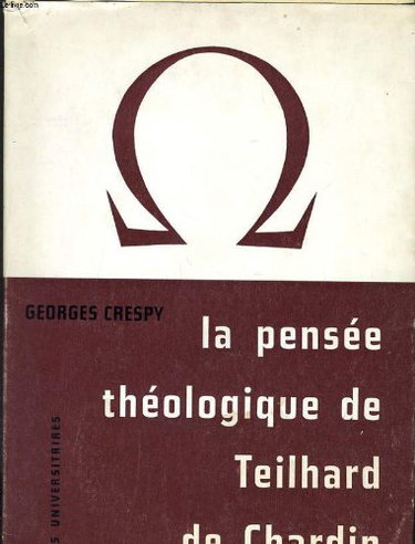 Couverture de La pensée théologique de Teilhard de Chardin