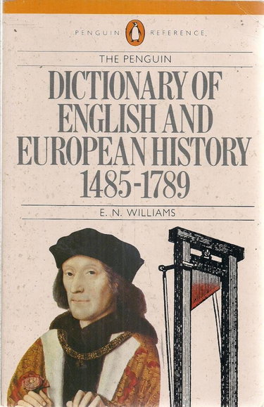 Couverture de The Penguin Dictionary of English and European History, 1485-1789