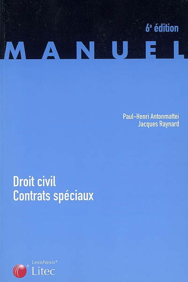 Droit civil, contrats spéciaux