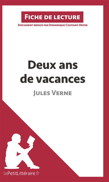 Couverture de Deux ans de vacances de Jules Verne (Fiche de lecture) : Analyse complète et résumé détaillé de l'oeuvre