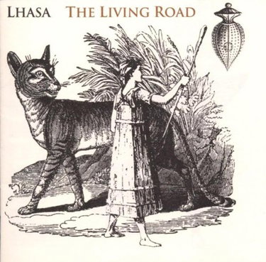 Couverture de The Living Road par Lhasa