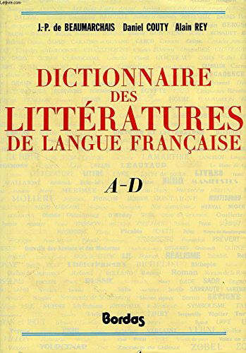 DICT.LITT.LGUE FRSE 1 (Ancienne Edition)