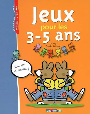 Jeux pour les 3-5 ans