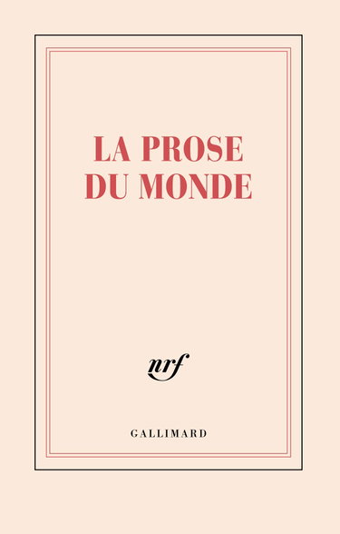 Couverture de Carnet «La prose du monde» (papeterie) par COLLECTIFS