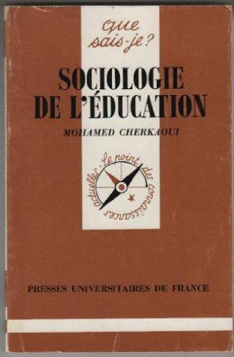 Sociologie de l'éducation