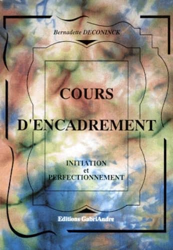 Cours d'encadrement. Initiation et perfectionnement
