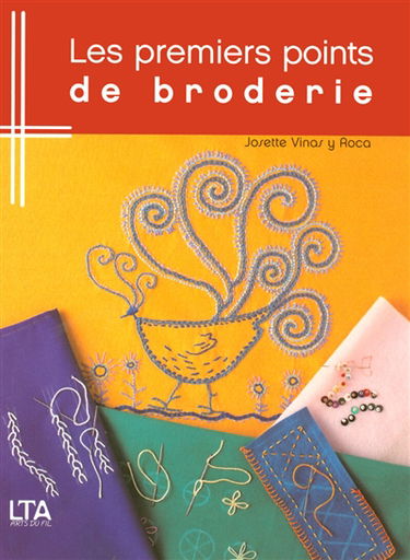 Les premiers points de broderie